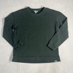 Orvis Women's Soft‎ Cozy Crew Neck Long Sleeve Size Small Green Style 1529686